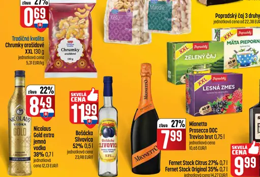 Tradičná kvalita Chrumky arašidové XXL