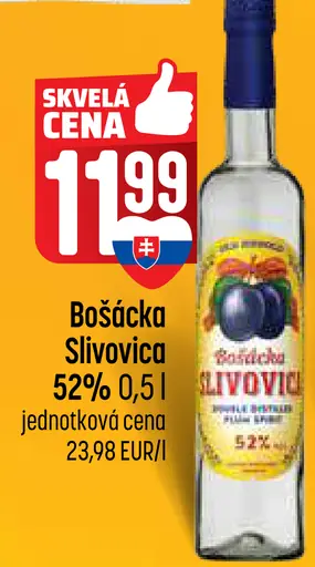 Bošácka slivovica 52%