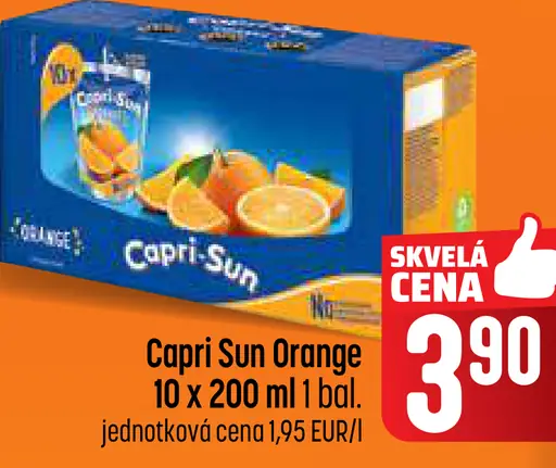 Capri-Sun Orange nápoj