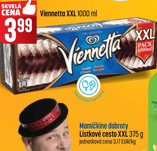 Viennetta XXL zmrzlinový dezert