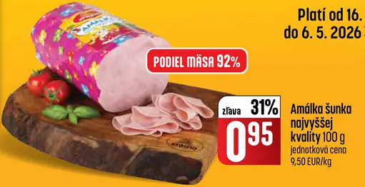 Amička šunka najvyššej kvality
