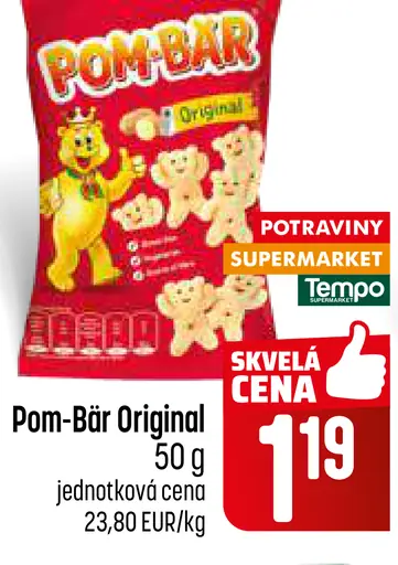 Pom-Bär zemiakové chrumky Original