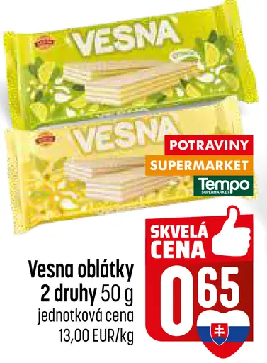 Vesna oblátky
