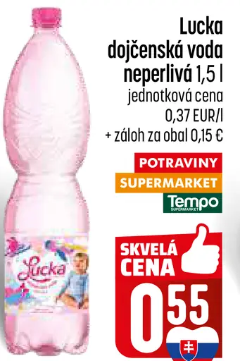 Lucka dojčenská voda