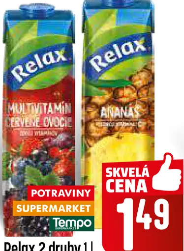 Relax multivitamínový nápoj