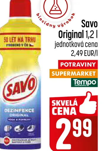 Savo Original dezinfekčný prostriedok