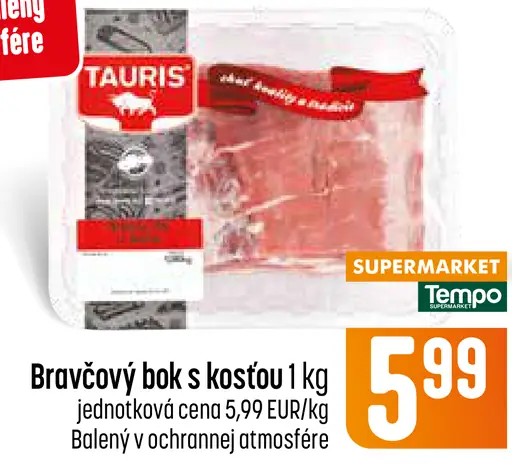 Bravčový bok s kosťou