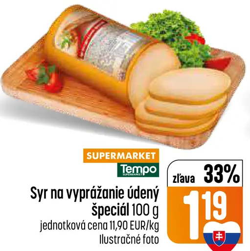 Tempo Syr na vyprážanie údený špeciál