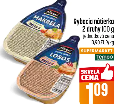 Rybacia nátierka makrela