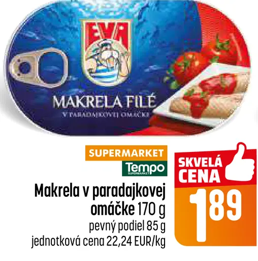 Eva Makrela v paradajkovej omáčke