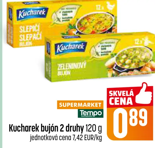 Kucharek slepačí bujón