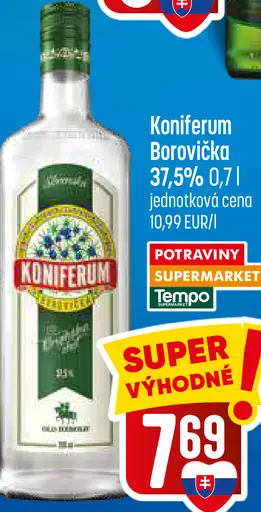 Koniferum Borovička 37,5%