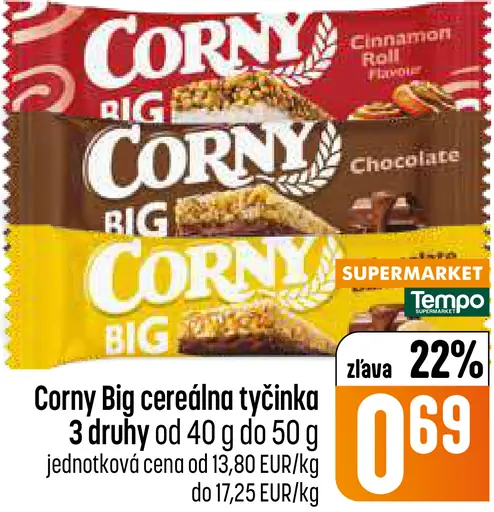 Corny Big cereálna tyčinka