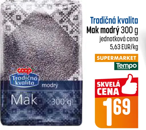 Coop Tradičná kvalita mak modrý