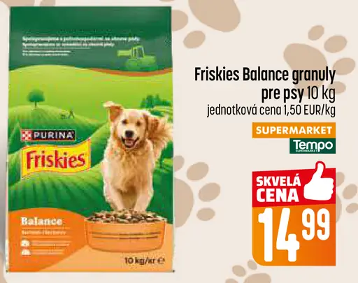 Friskies Balance granuly pre psy