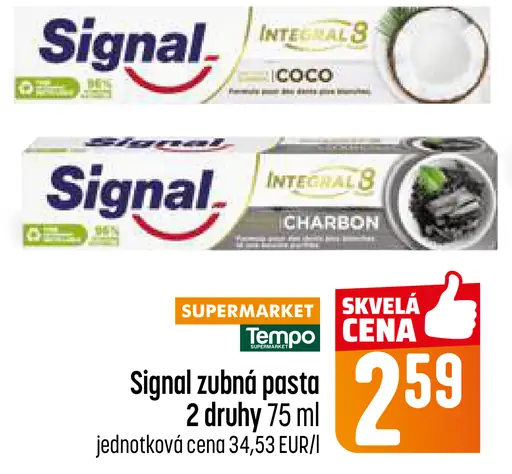 Signal zubná pasta