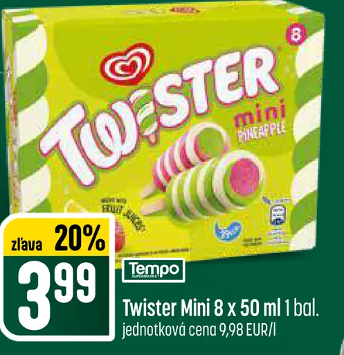 Twister Mini zmrzlina