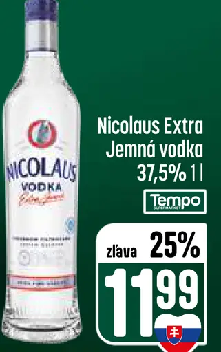 Nicolaus Extra Jemná Vodka