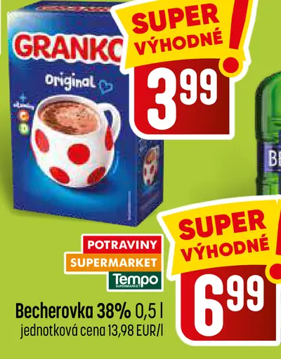 Becherovka Bylinný likér 38 %