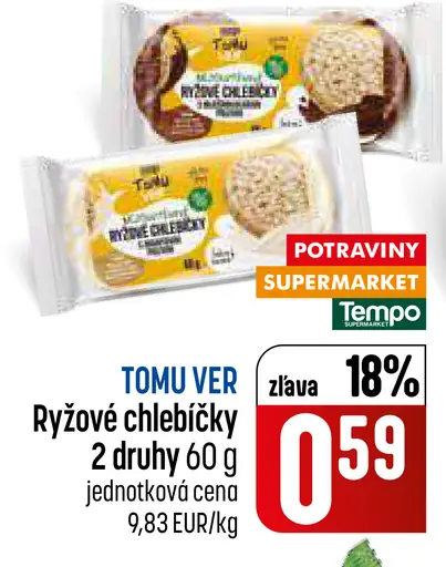 TOMU VER Ryžové chlebíčky