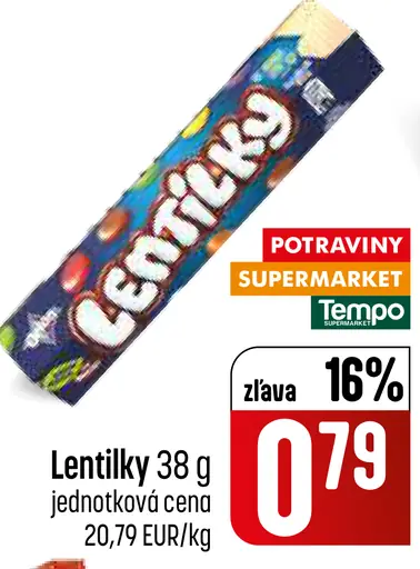 Lentilky dražé