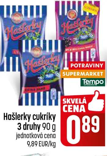 Hašlerky cukríky
