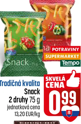 Tradičná kvalita Snack