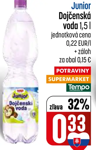 Junior Dojčenská voda
