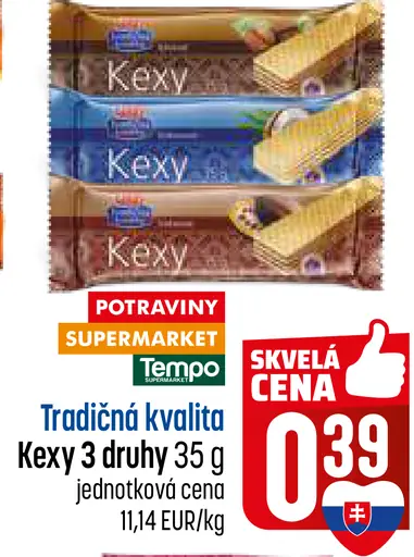 Tradičná kvalita Kexy