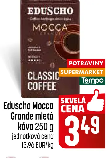 Eduscho Mocca Grande pražená mletá káva