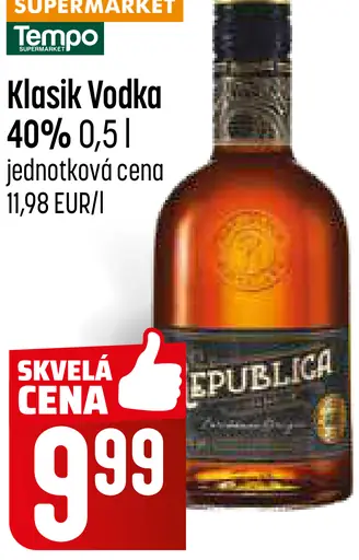 Klasik Vodka 40% liehovina