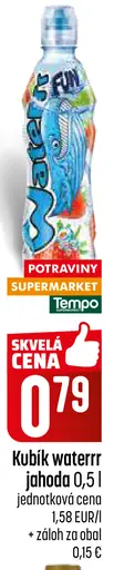 Kubík Waterr ochutená voda