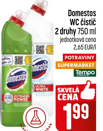 Domestos WC čistič