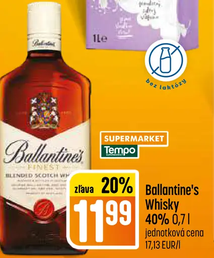Ballantine's Whisky 40%
