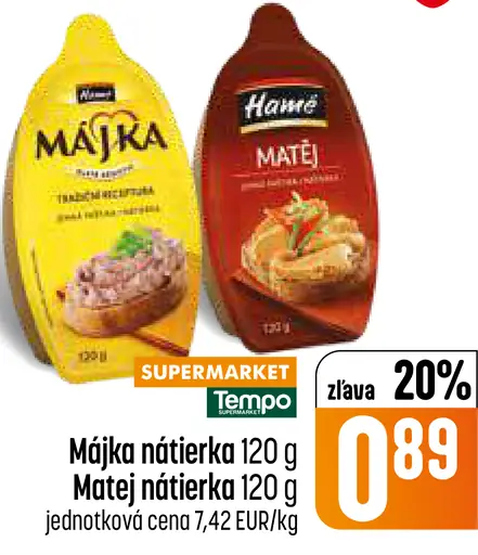 Hamé Májka nátierka