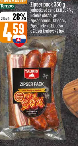 Na grile Zipser pack