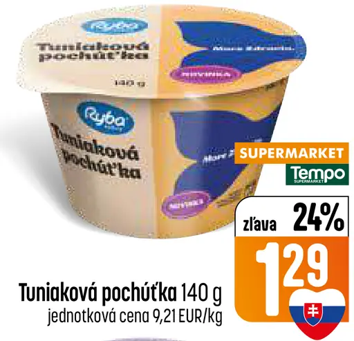 Ryba Tuniaková pochúťka