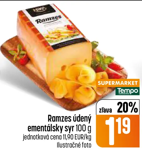 Ramzes údený ementálsky syr
