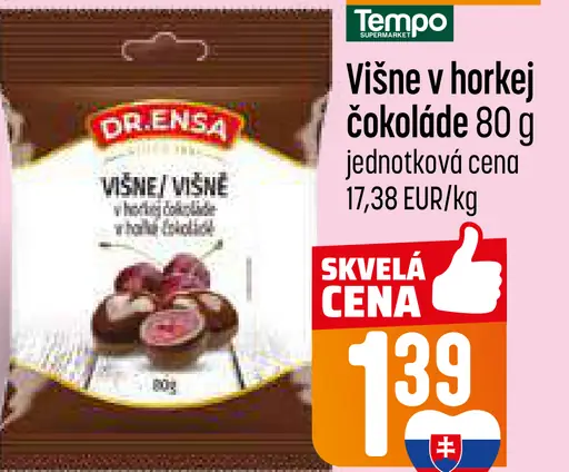 Višne v horkej čokoláde