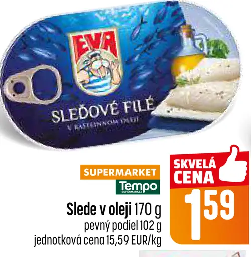 Eva slede v oleji