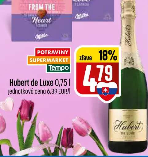 Hubert De Luxe šumivé víno