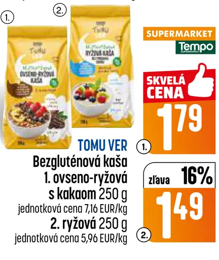 Tomi ver bezgluténová kaša