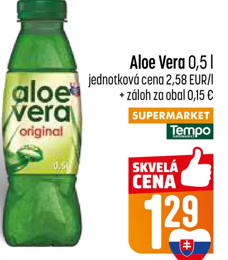 Aloe Vera originál nápoj