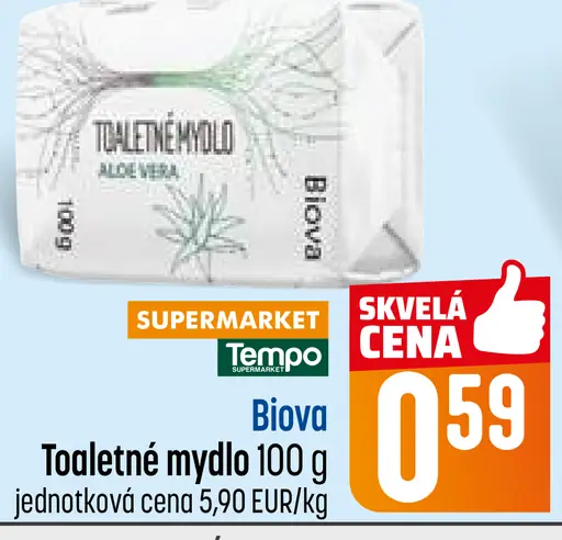 Mydlo toaletné Aloe Vera