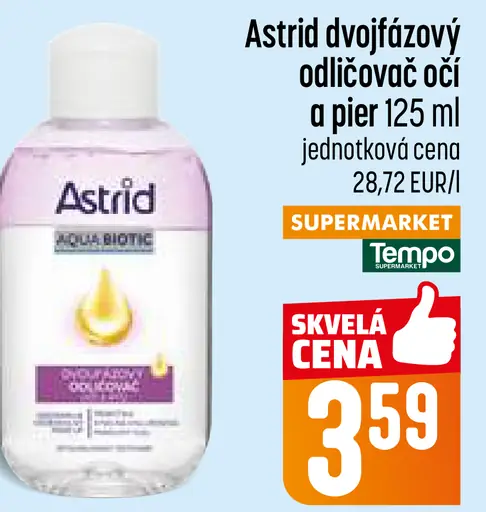 Astrid dvojfázový odličovač očí a pier