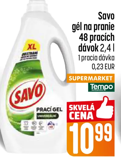 Savo Gél na pranie