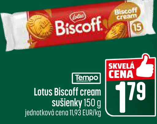 Lotus Biscoff Cream Sušienky
