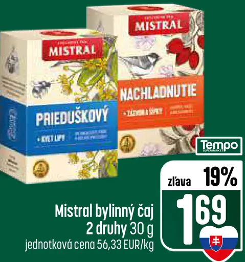Mistral Mäta bylinný čaj