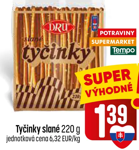 Tyčinky slané