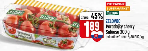 ZELOVOC Paradajky cherry Saluoso